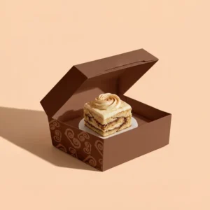 Brown Pastry Boxes